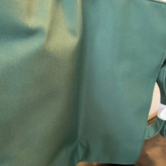 PRADA Beauty Forest Green Tote Bag with Strap & Dust Bag NEW!! - Picture 6 of 16